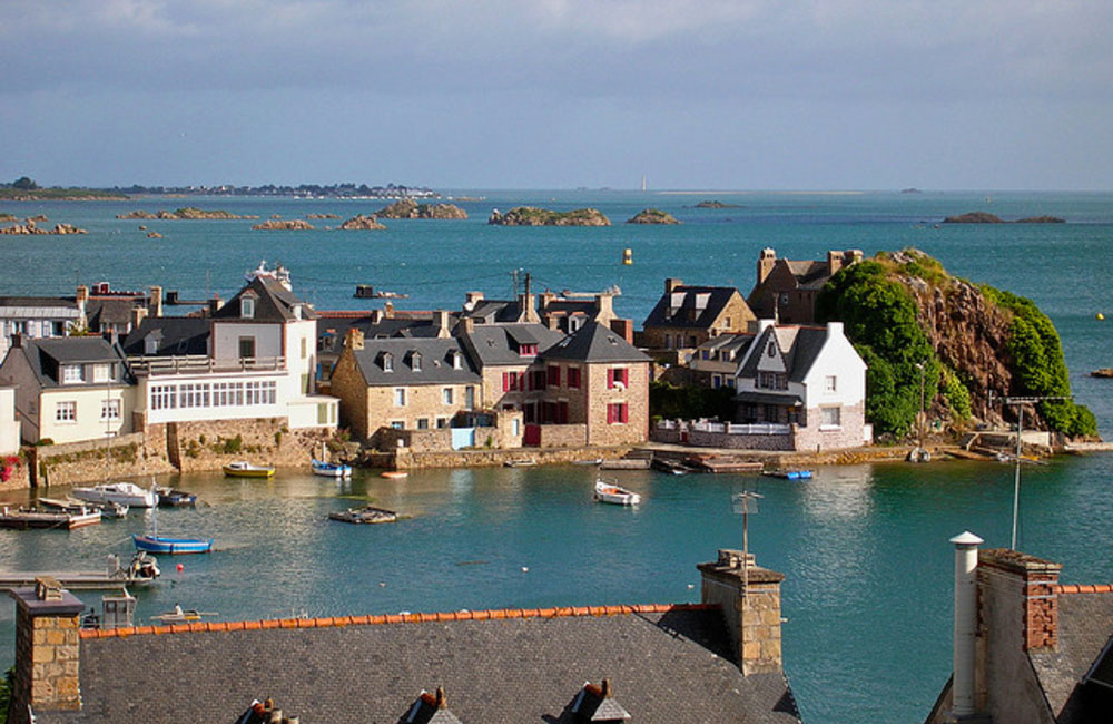 Les maisons de Loguivy de la mer