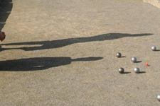 Terrain de pétanques